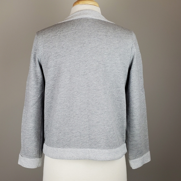 Design 365 French Terry Open Front Top - Picture 3 of 5